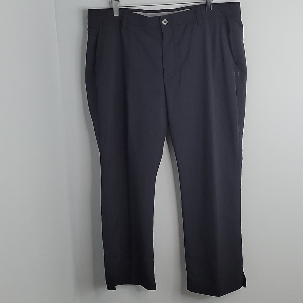 Under Armour Match Play Black Golf Pants 40x285